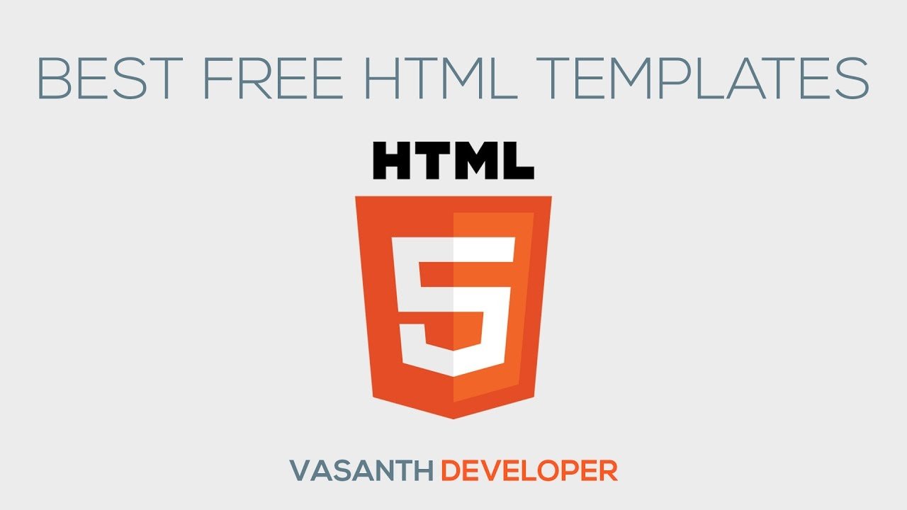 Best Free HTML Templates