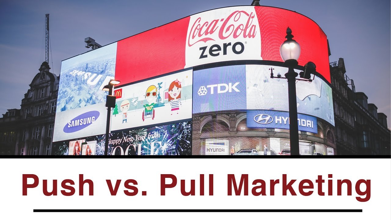 Unterschied zwischen Push und Pull Marketing