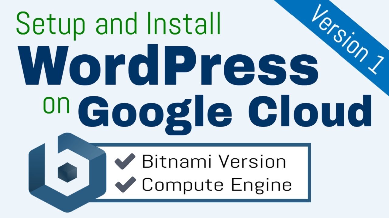 Setup and Install WordPress on Google Cloud Platform (Bitnami)