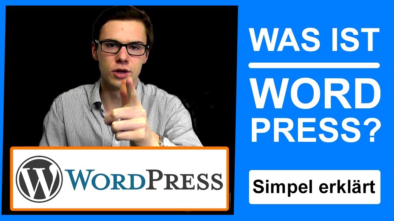 WAS IST WORDPRESS? Professionelle Website erstellen, OHNE zu programmieren! | Wordpress Erklärung