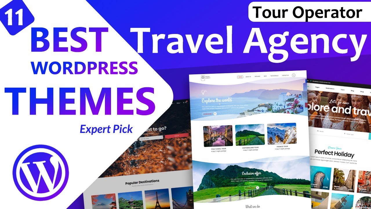 Best Travel WordPress Themes 2021 | 11 Top Themes for Travel Agency & Tours Operator Websites