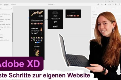 Adobe XD | Beginner Tutorial | Erste Schritte zur eigenen Website