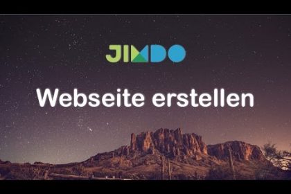 Jimdo Tutorial - Kostenlos eigene Webseite erstellen | Anmeldung, Grundlagen und Tipps