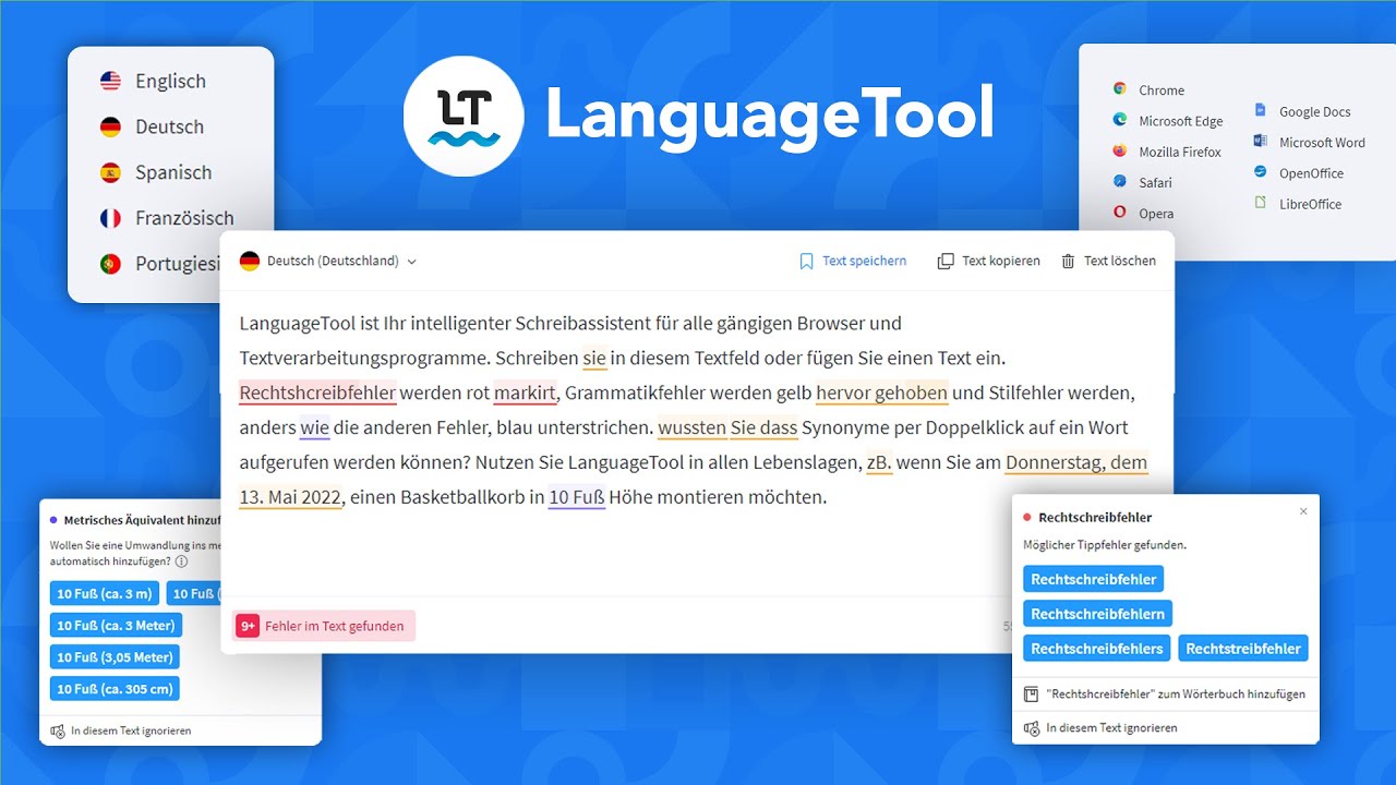 LanguageTool (Tutorial) Einfach kostenlos Texte auf Rechtschreibung & Grammatik überprüfen