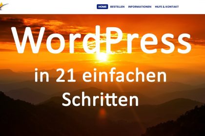 WordPress Webseite erstellen für Anfänger (Schritt für Schritt)