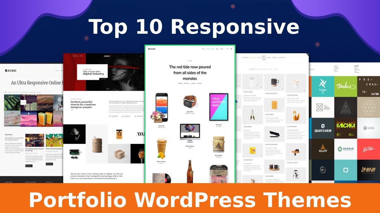 10 Best Responsive Portfolio WordPress Themes | Tpp WordPress Portfolio Themes | Wp Portfolio Themes