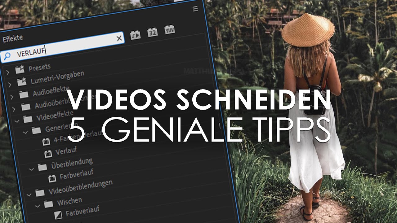 5 WICHTIGE Tipps für BESSERE Videos - Videoschnitt Tutorial Deutsch