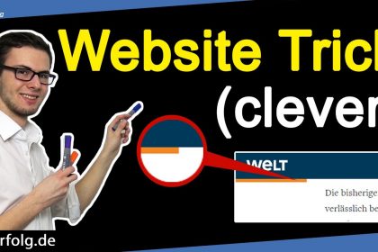 Cleverer Tipp Für Mehr Website-Besucher (auch Welt.de nutzt ihn)| Lese-Fortschrittsbalken WordPress
