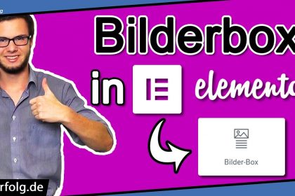 Elementor Bilderbox Widget Tutorial (2021): Schnell & einfach erklärt | Anleitung Deutsch WordPress