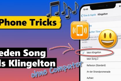 Jeden Song als iPhone Klingelton (ohne Computer & kostenlos)