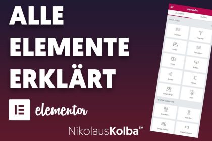 Alle Elementor Elemente (Free & Pro) erklärt - 2020 Deutsch