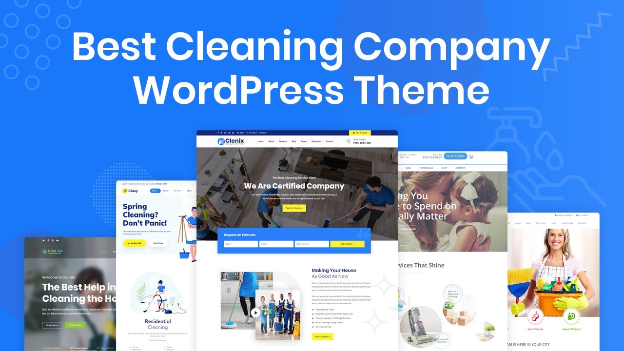 Best Cleaning Company WordPress Theme