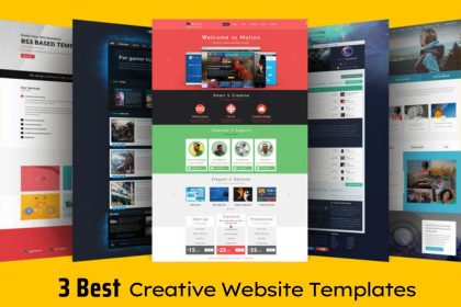 3 Best Creative Website Templates Download Free | Bootstrap Website Templates 2021 | Part 3