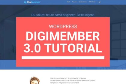 Digimember 3.0 Tutorial - Geschlossener Mitgliederbereich Wordpress - Schritt für Schritt [2020]