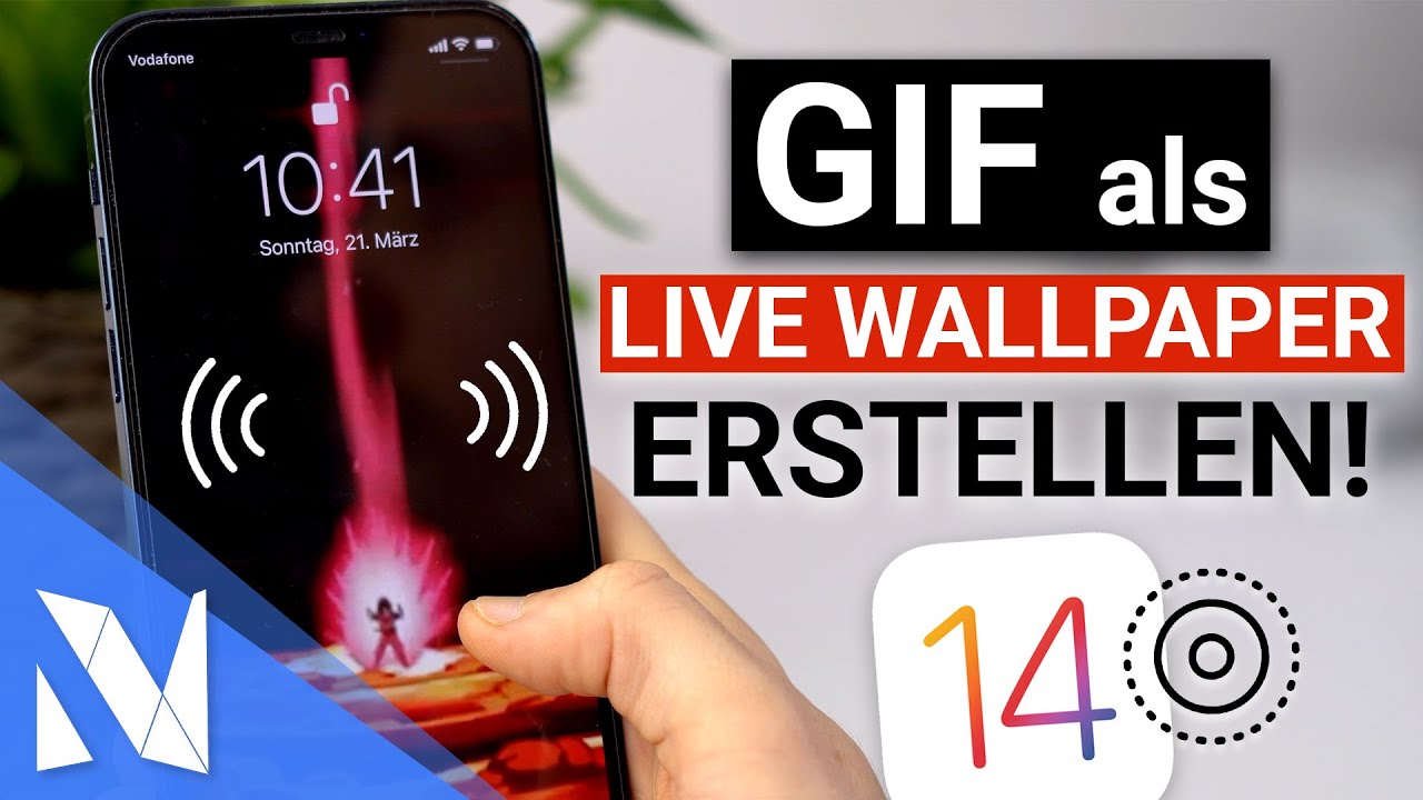 JEDES GIF als LIVE Wallpaper erstellen! (Kostenlos mit iOS 14) | Nils-Hendrik Welk