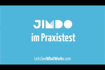 Jimdo Creator im Praxistest: in 15 Minuten einen schönen Blog erstellen