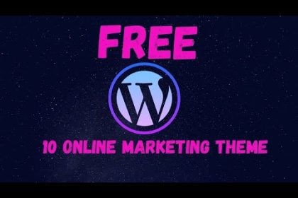 Top 10 WordPress Themes for Online Marketing । Free WordPress Theme 2021 । Technical PM । ।