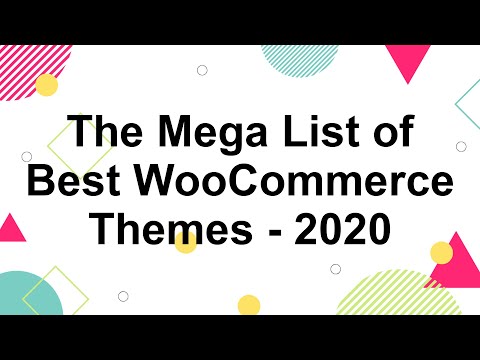 Top 15 Best WooCommerce Themes - 2020