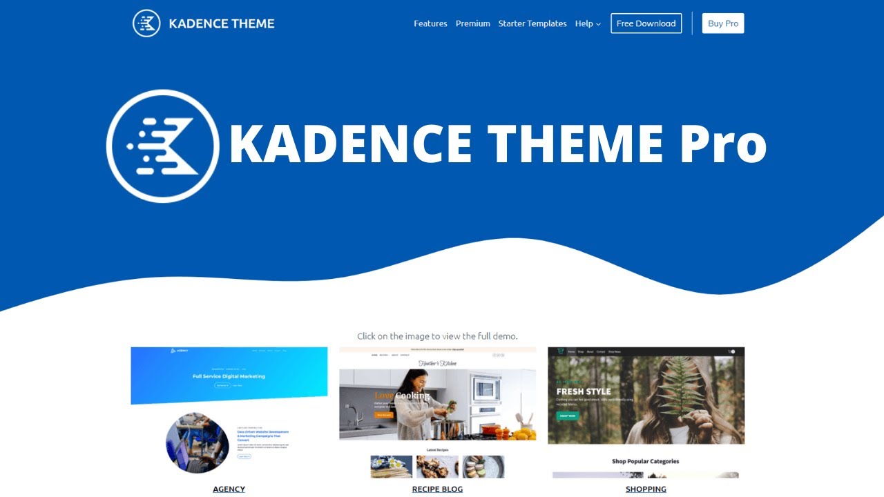 Kadence Theme Tutorial | The Best Free WP Theme — 10 minute series — WordPress Bangla Tutorial