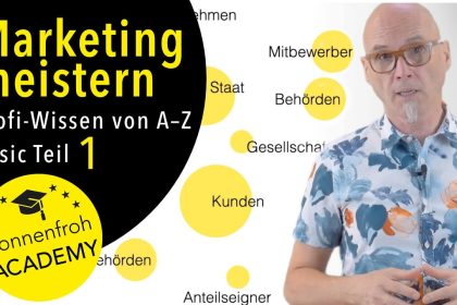 Online Marketing Studium & Werbung! Grundlagen – Trailer Teil 1 (3)  Online Akademie Deutsch