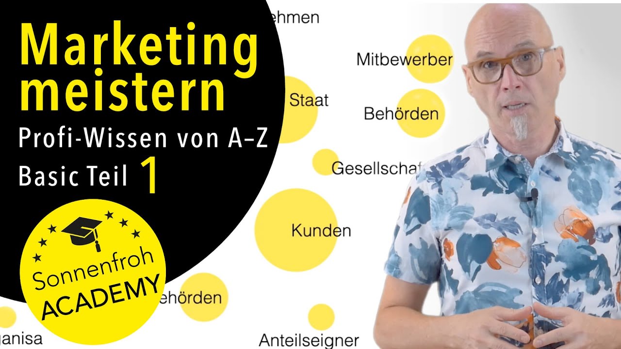 Online Marketing Studium & Werbung! Grundlagen – Trailer Teil 1 (3)  Online Akademie Deutsch