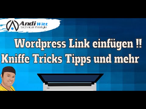 Wordpress Link einfügen - Anfänger Tutorial Deutsch
