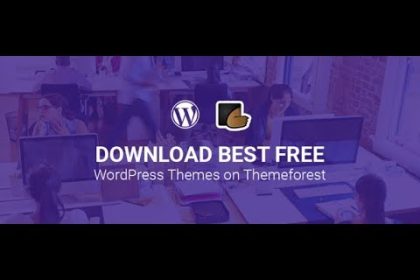 Download Best Free WordPress Themes in ThemeForest 2020