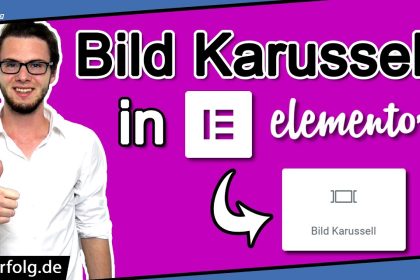 Elementor Bild Karussell & Slideshow Tutorial (2021): Einfach erklärt | Elementor WordPress Deutsch