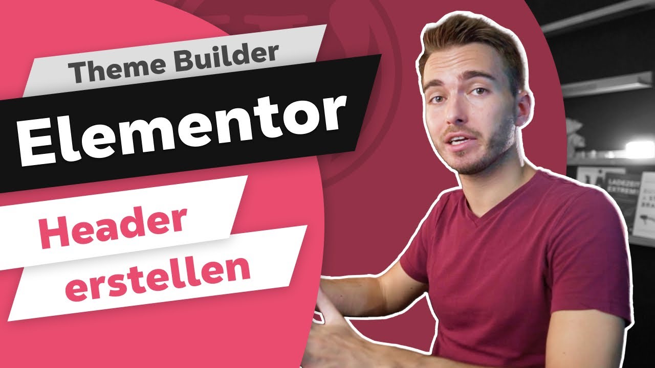 Elementor Header erstellen | WordPress Tutorial Deutsch