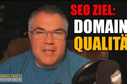 SEO Ziel: Domain Qualität | vs. URL Optimierung und Seiten-Neuanlage