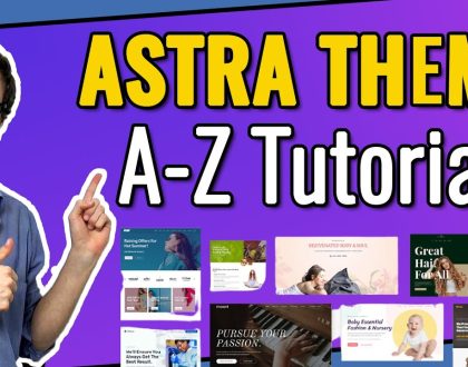 Astra Theme Tutorial (2021): Komplette A-Z Anleitung Für Einsteiger | WordPress Tutorial Deutsch