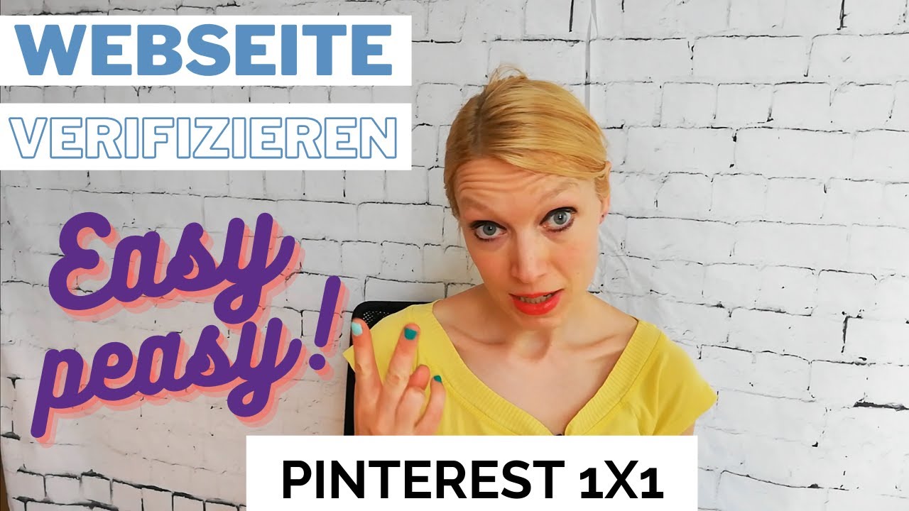 Pinterest: Webseite verifizieren in Wordpress (Anleitung) - Pinterest Marketing für Anfänger