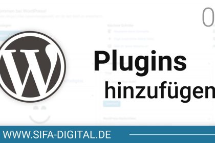 WordPress Grundkurs: Plugins & Funktionen hinzufügen #07 (4K) | SIFA Digital