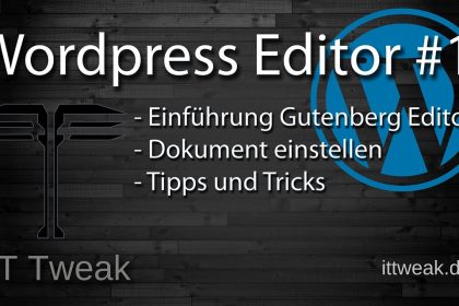 Wordpress 5.4.2 - Gutenberg Editor Anleitung, Einstellungen, Blocktypen, Tipps und Tricks Teil 1 |4K