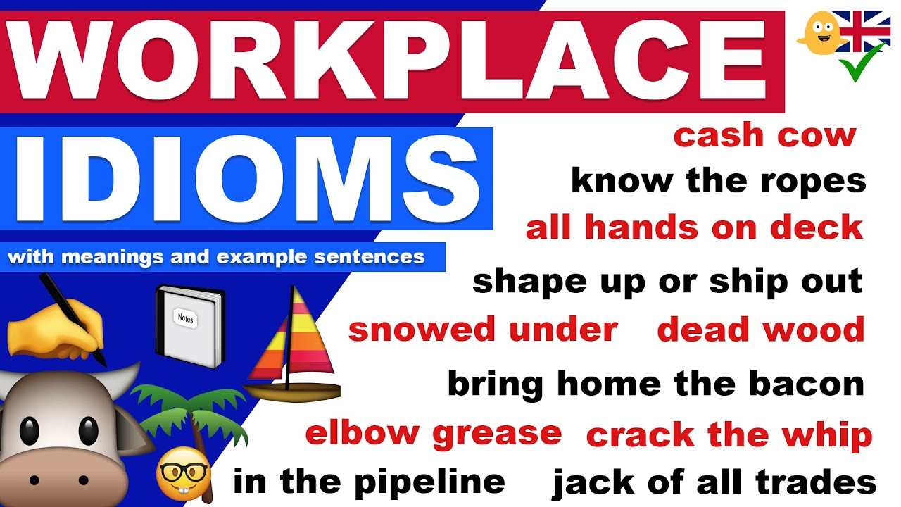 16 Everyday English Idioms and Phrases Used In The Workplace | Useful English Vocabulary