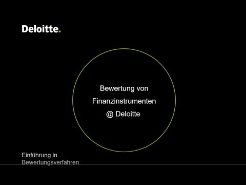 Deloitte Stay in Touch Community Webcast: Bewertung von Finanzinstrumenten @ Deloitte