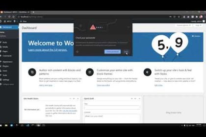 How to Download & Install WordPress 5.9 with 2022 Theme on Windows 10