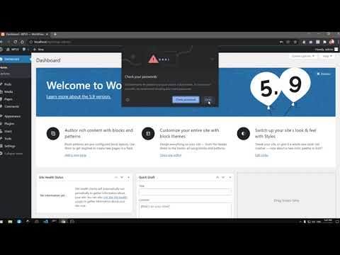 How to Download & Install WordPress 5.9 with 2022 Theme on Windows 10