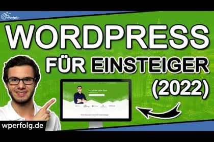 WordPress Website Erstellen (2022): Einfaches 12 Schritte Einsteiger Tutorial [Deutsch / German /HD]