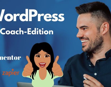 WordPress Website erstellen ganz einfach! Elementor Coaching Edition 2022