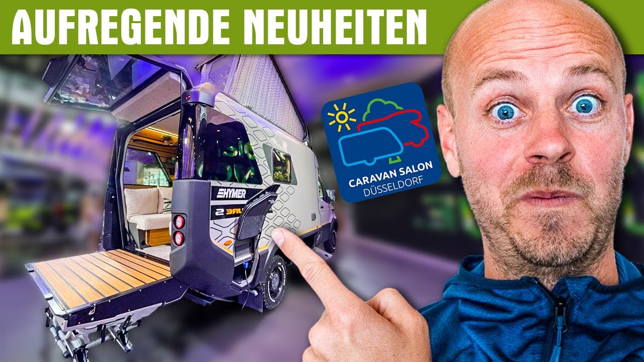 6 Wohnmobil Neuheiten 2023 - frisch vom Caravan Salon Düsseldorf