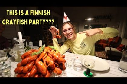 Experiencing FINNISH culture! Crayfish party, saunas, long drinks