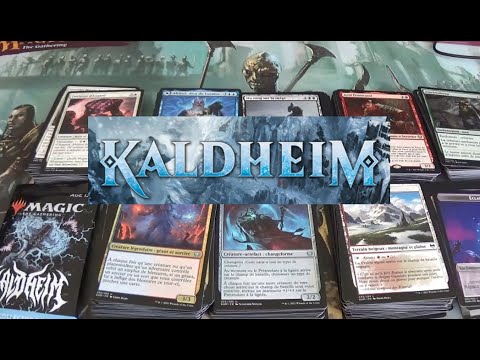 Kaldheim découverte et explications cartes blanches, bleues et noires, mtg, magic the gathering !