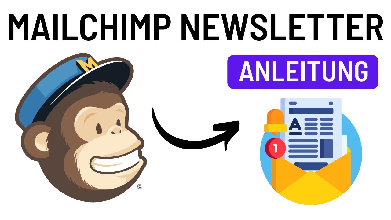 Mailchimp Newsletter erstellen 2022 | Mailchimp Tutorial Deutsch für Anfänger
