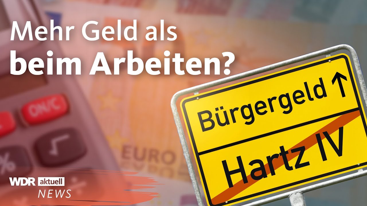 Bürgergeld statt Hartz IV: Lohnt sich arbeiten in Deutschland noch? | WDR Aktuelle Stunde