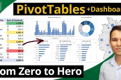 Excel PivotTables: from Zero to Hero in half an hour + Dashboards! Part 1