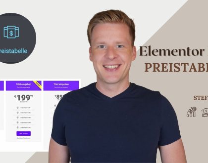 Elementor Preistabelle In WordPress Erstellen
