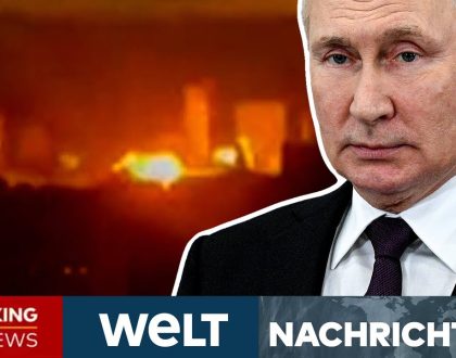 PUTINS KRIEG: Gnadenlose Angriffe der Russen! Kamikaze-Drohnen attackieren Ukraine I WELT Newsstream