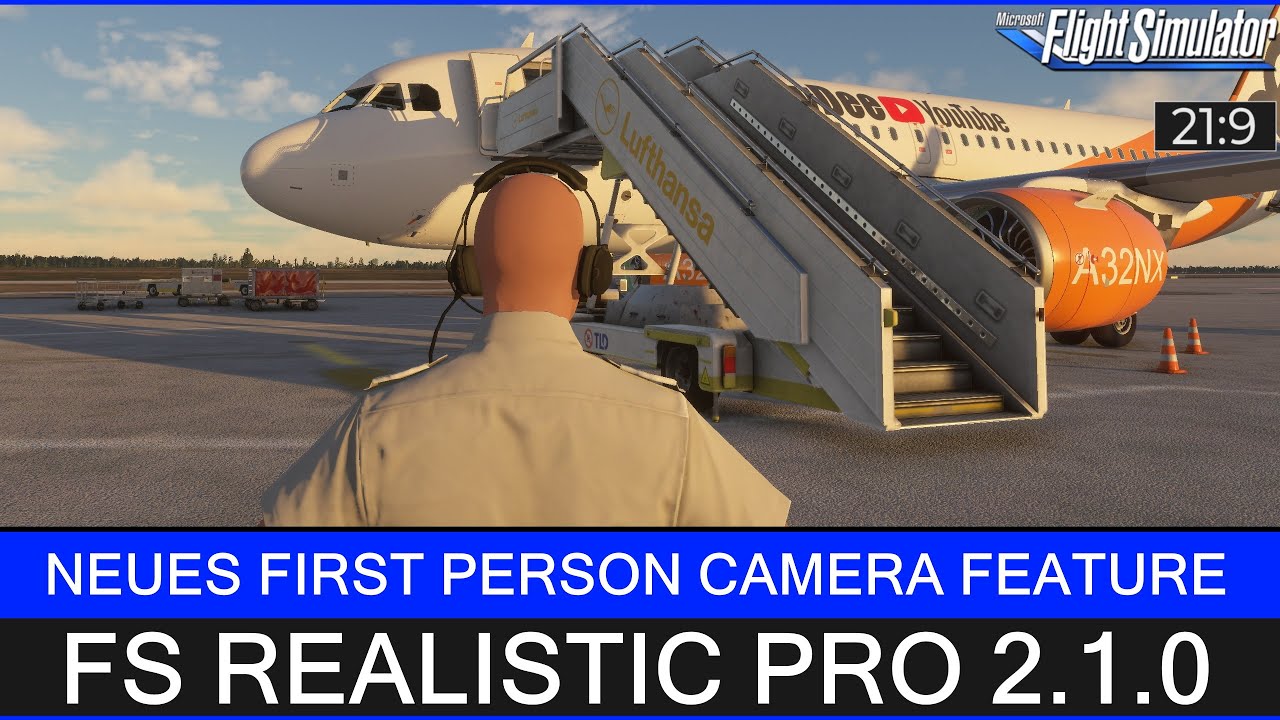 FS Realistic - Neue First Person Kamera / Egoperspektive ★ MSFS 2020