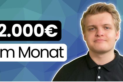 2.000€ im Monat verdienen: Mit dieser lukrativen Nische Geld im Internet verdienen